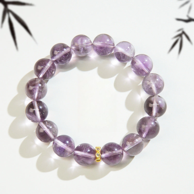 Natural crystal bracelet women's bracelet light luxury high-end fashion girlfriend beaded jewelry