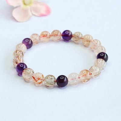 Jianyu, natural black gold super seven bracelet, amethyst bracelet, color treasure popular live broadcast wholesale distribution CB5032601