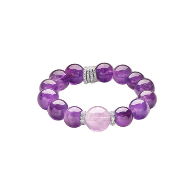 Natural amethyst bracelet wholesale light luxury high-end natural crystal bracelet popular jewelry new bracelet